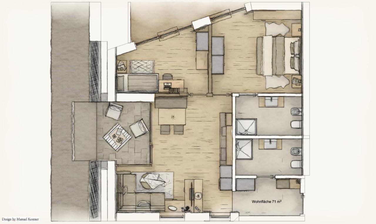 Appartements Pedescin Ortisei Exterior foto
