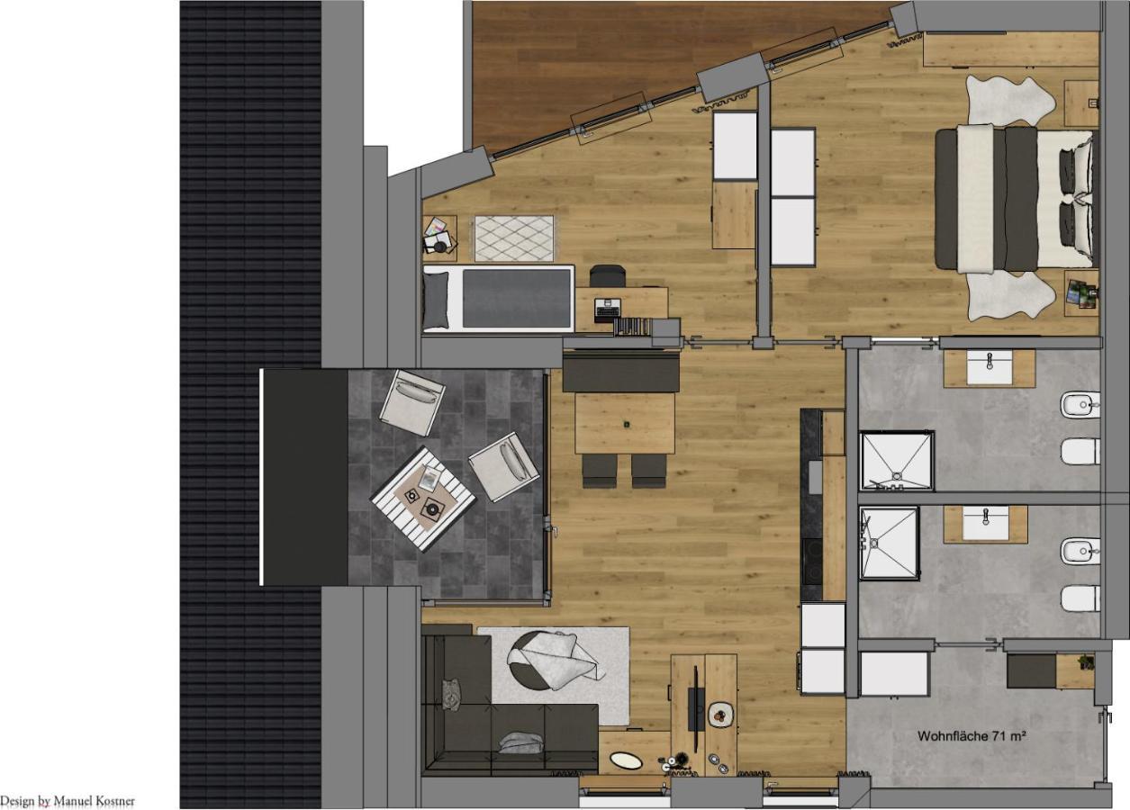 Appartements Pedescin Ortisei Exterior foto